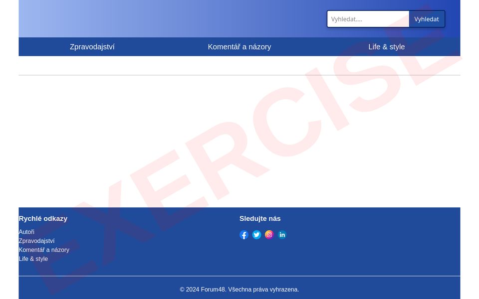 Homepage of Forum48